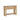Denley Wooden 3 Drawer Console Table - Oak