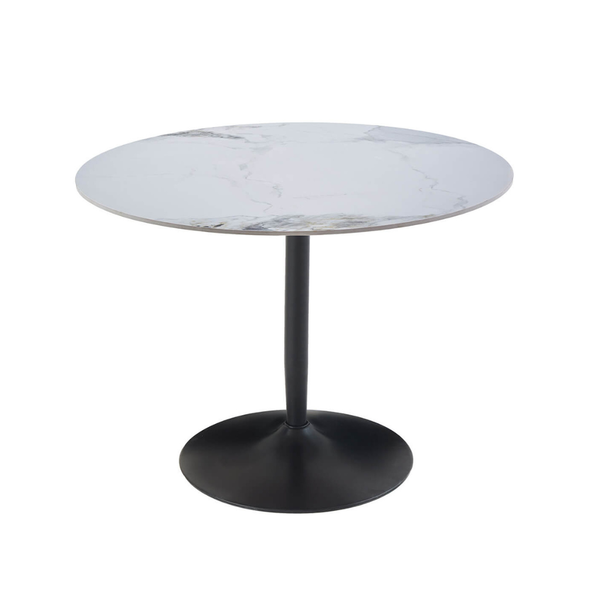 Monaco Dining Table Round White Sintered Stone range – image 1