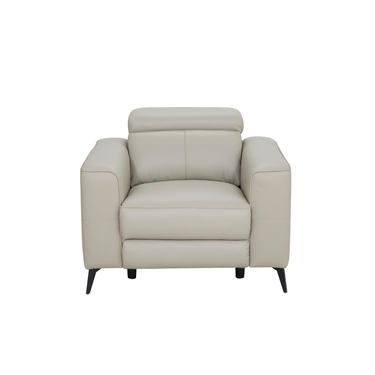 Lazio Arm Chair Leather Power Recliner & Headrest