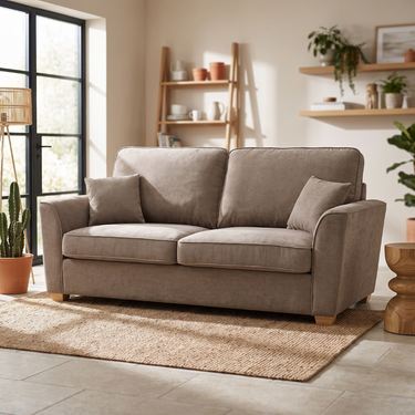Swift 3 Seater Sofa Oatmeal Fabric
