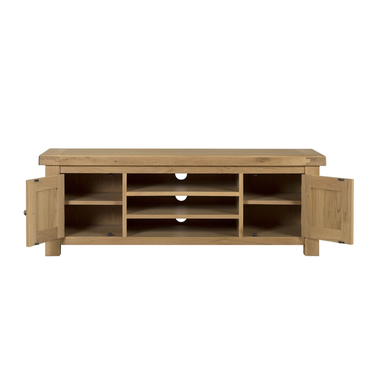 Denley Wooden TV Unit 140cm - Oak