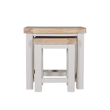 Henley Wooden Nest of Tables - Taupe