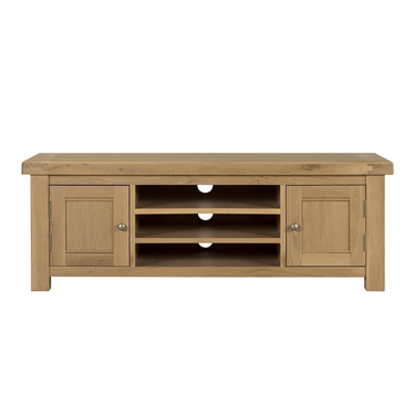 Denley Wooden TV Unit 140cm - Oak