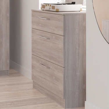 Jenny Trio Bedroom Set Inc 2 Door Wardrobe | 3 Drawer Chest | 3 Drawer Side Table