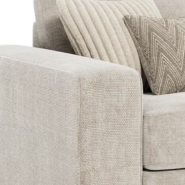 Henry 2 Corner 1 Fabric Sofa