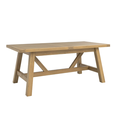 Denley Refectory Wooden Dining Table 190 -235cm Extending