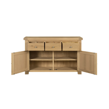 Denley Wooden Sideboard Large - Oak