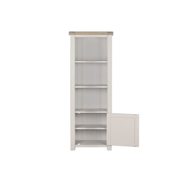 Henley Wooden Bookcase Tall - Taupe