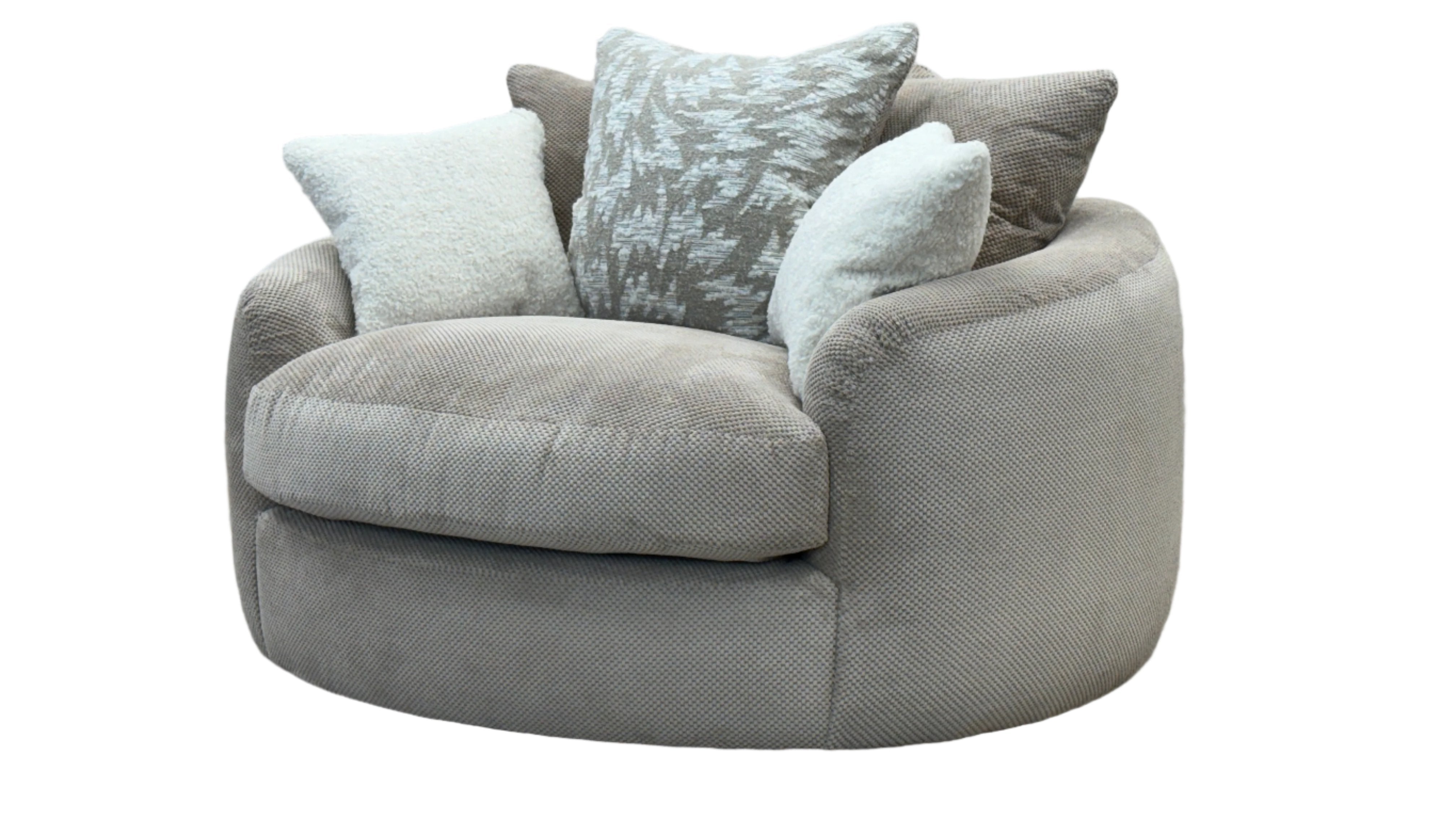 Lowry Swivel Loveseat Chair Fabric