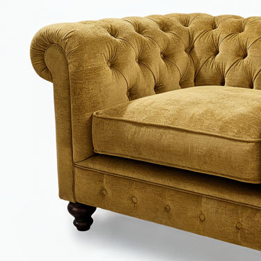 Charles Chair Snuggler Chesterfield Handcrafted British