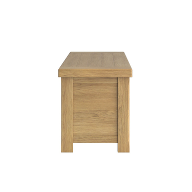 Denley Wooden Blanket Box - Oak