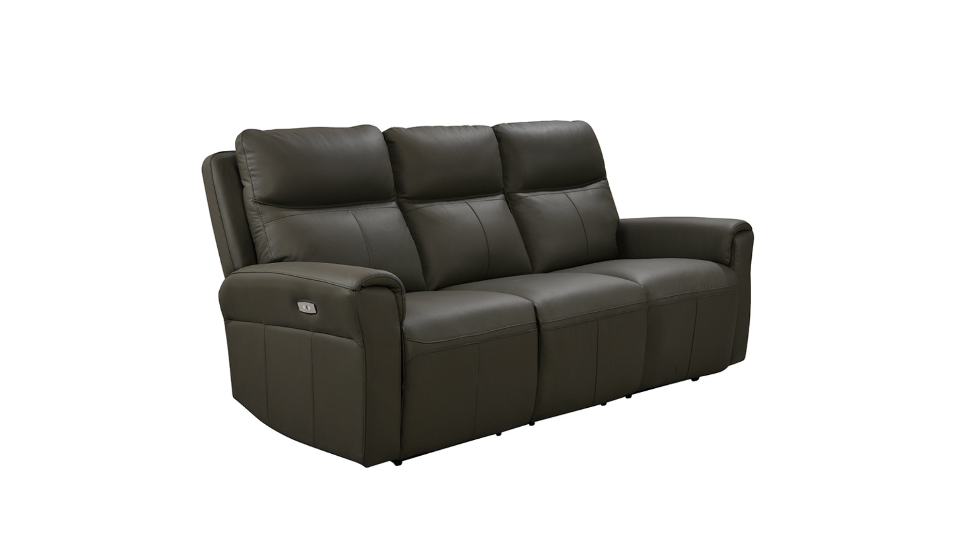 Larissa 3 Seater Sofa Electric Power Recliner Leather / Fabric