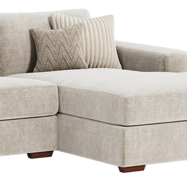 Henry 3 Seater Right Hand Chaise Sofa