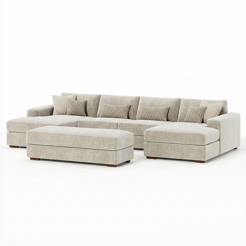 Henry XL Double Chaise Sofa