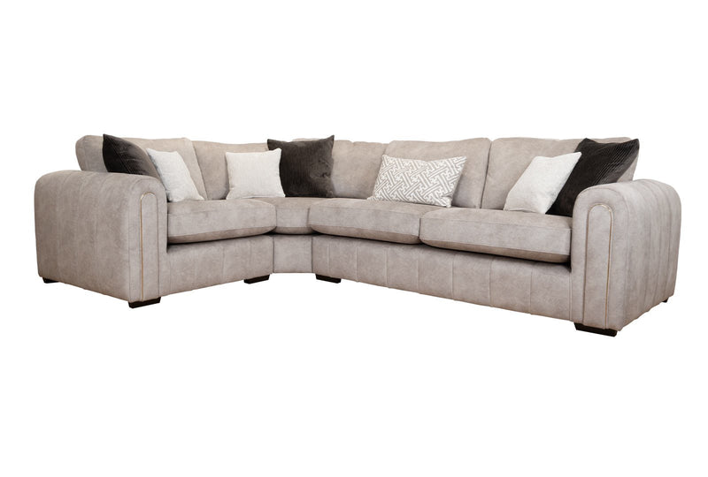 Vogue 2 Corner 1 Fabric Sofa