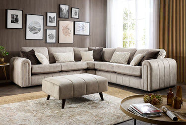 Vogue 4 Seater Fabric Sofa