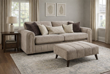 Vogue Accent Fabric Footstool