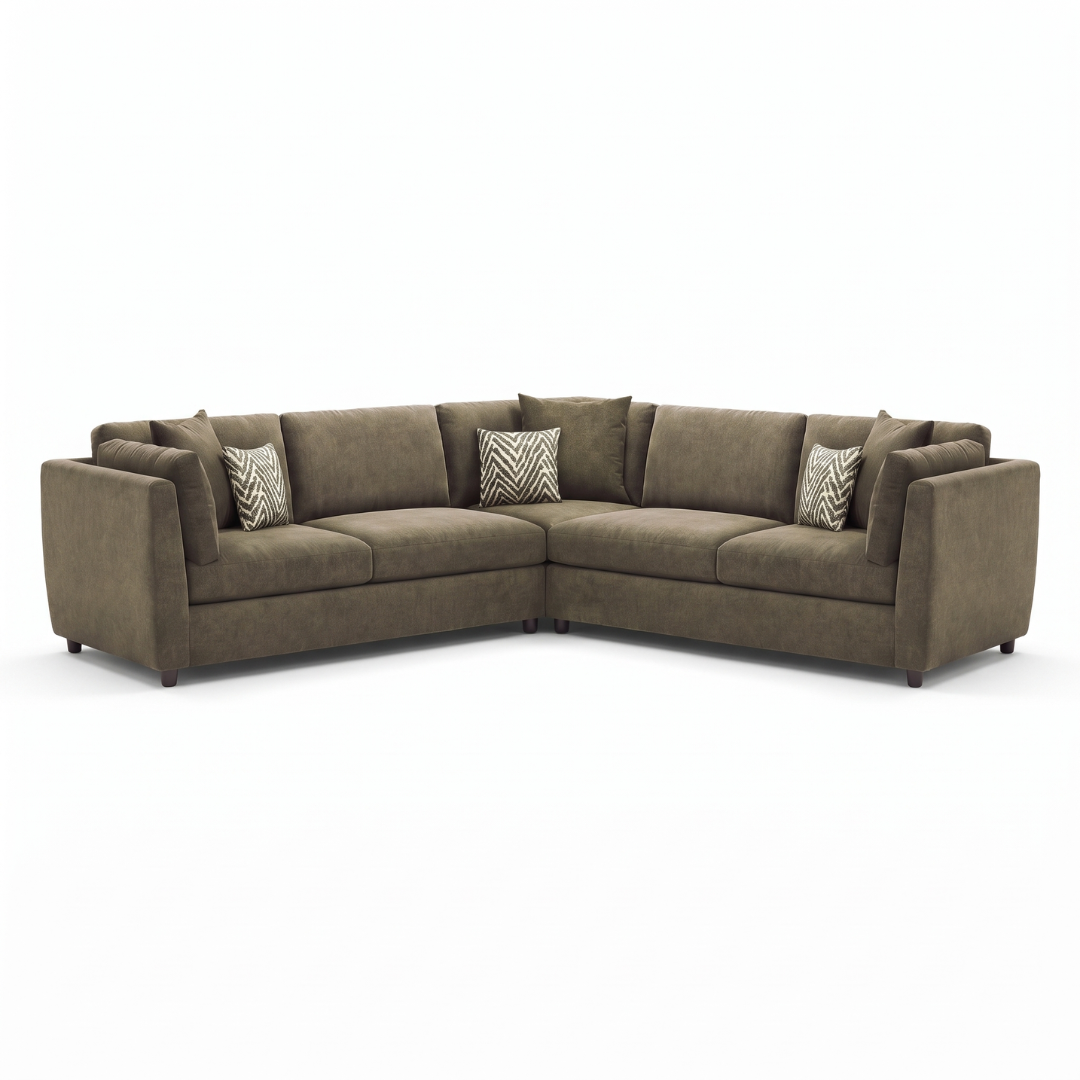 Nyla 2 Corner 2 Fabric Sofa