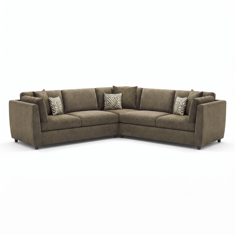 Nyla 2 Corner 2 Fabric Sofa