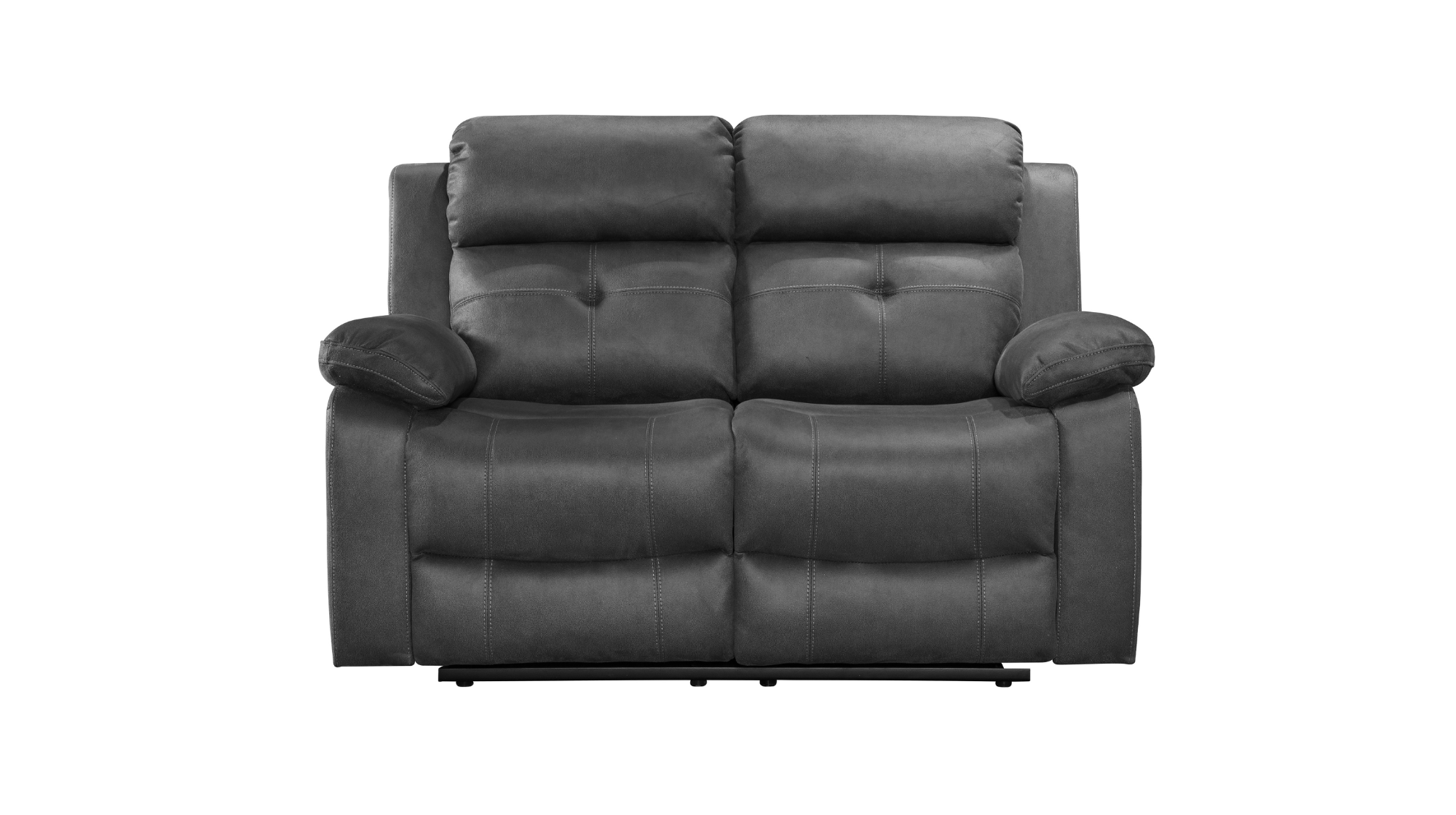 Yorkie 2 Seater Manual Recliner Fabric Sofa