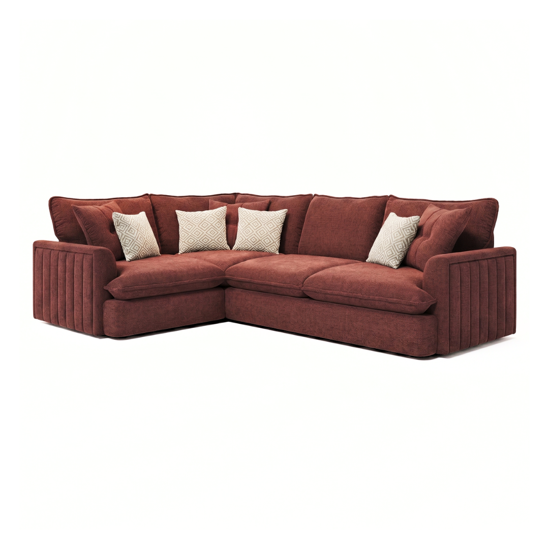 Edgerton 1 Corner 2 Fabric Sofa