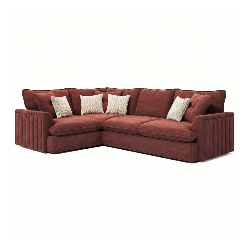 Edgerton 1 Corner 2 Fabric Sofa