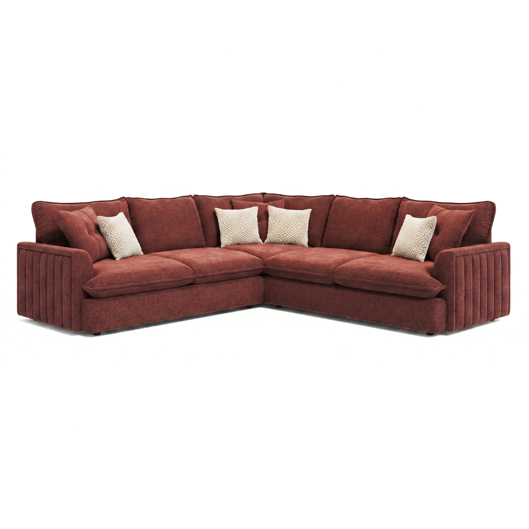 Edgerton 2 Corner 2 Fabric Sofa
