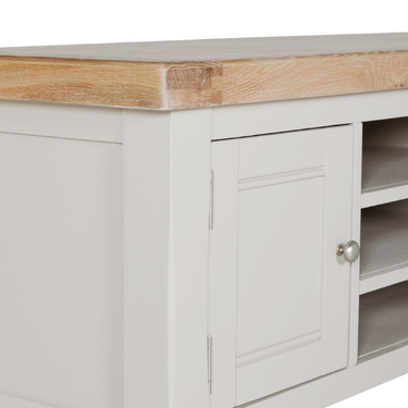 Henley Wooden TV Unit 140cm - Taupe