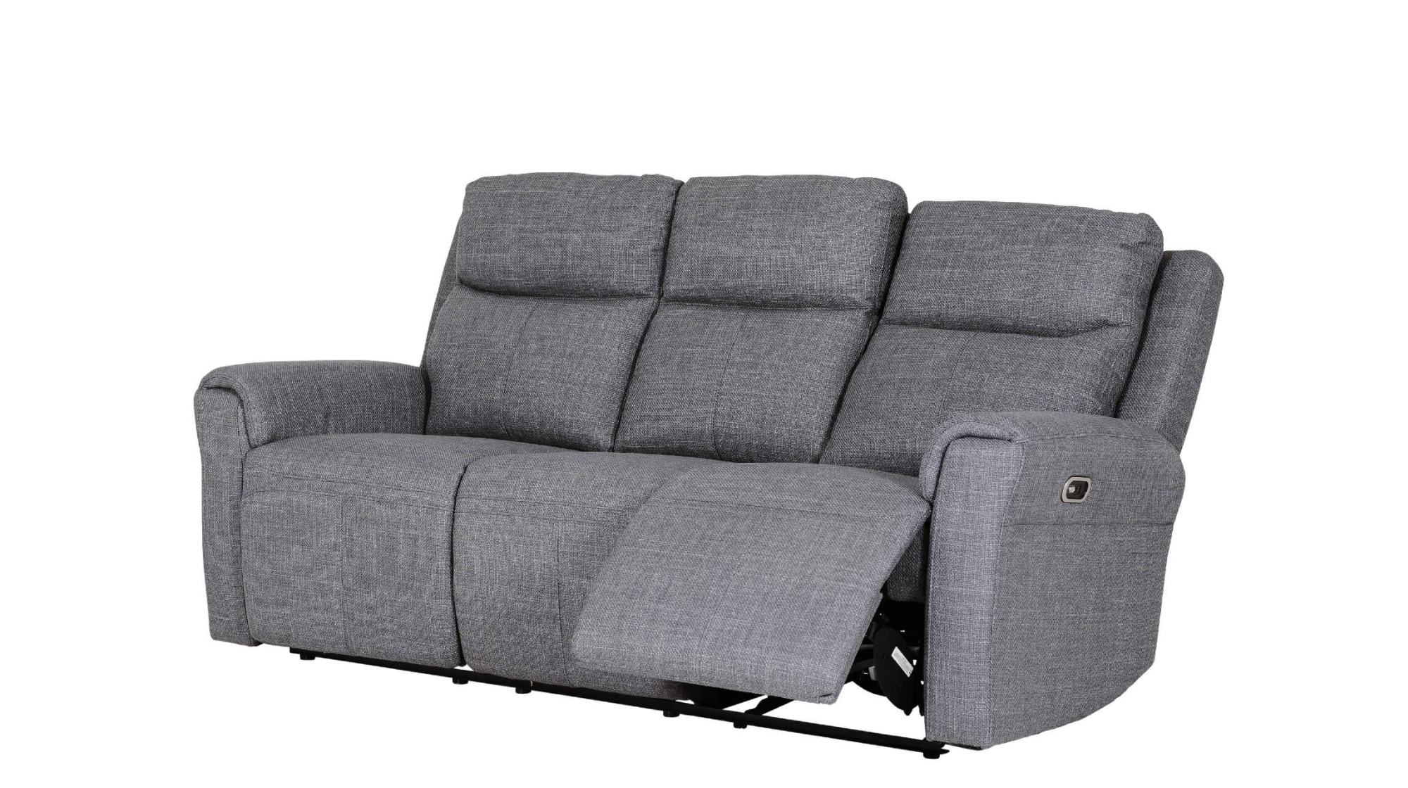 Larissa 3 Seater Sofa Electric Power Recliner Leather / Fabric