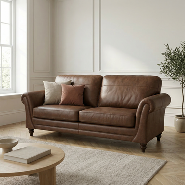 Harris Loveseat Arm Chair Leather