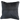 Cushion Velvet Plain Black 50x50cm