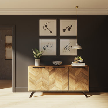 Agoda 3 Door Mango Wood Sideboard