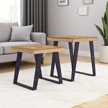 Agoda Mango Wood Nest of 2 Tables