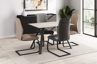 Alta Dining Chair - Black Legs