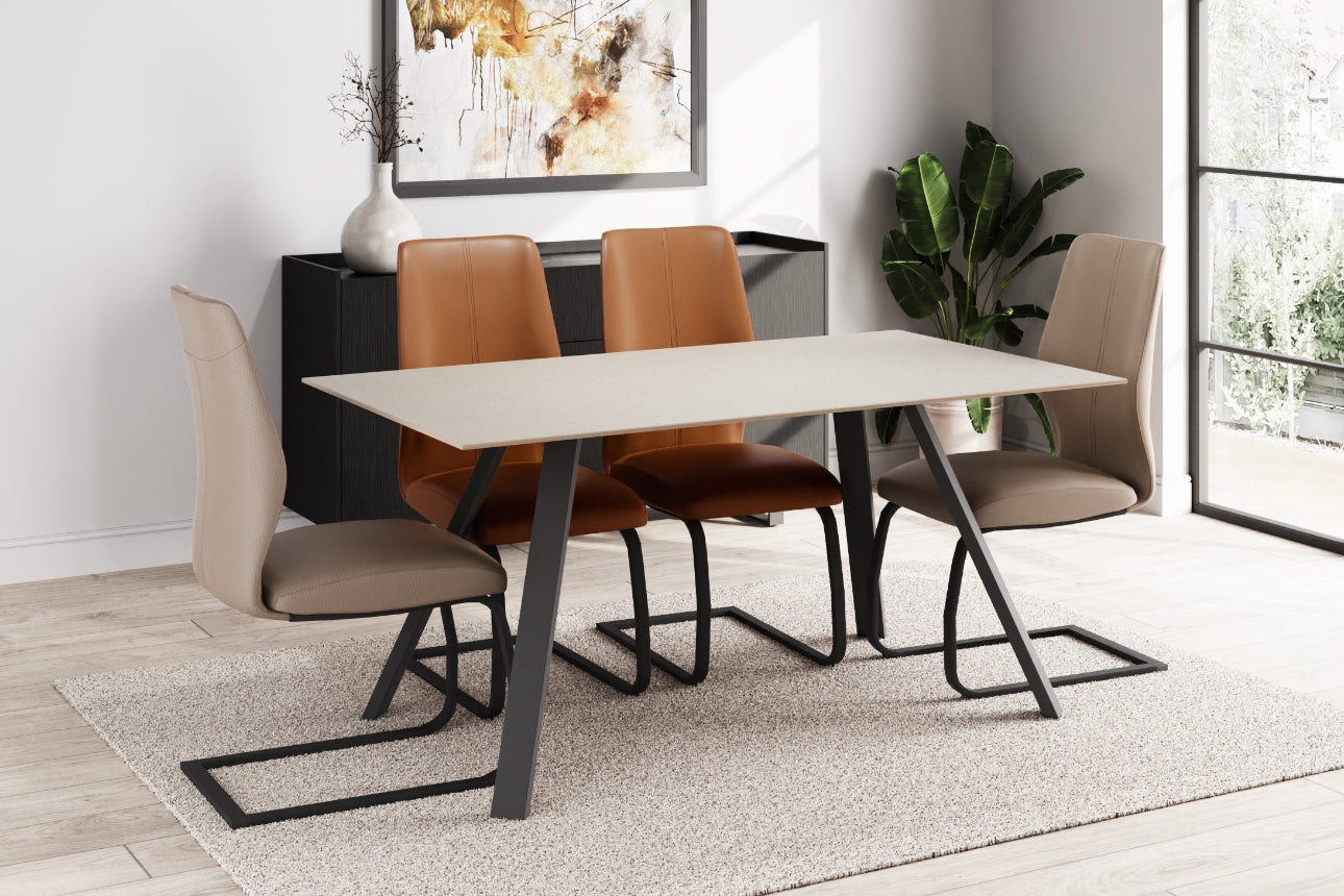 Alta Dining Chair - Black Legs