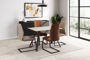 Alta Dining Chair - Black Legs