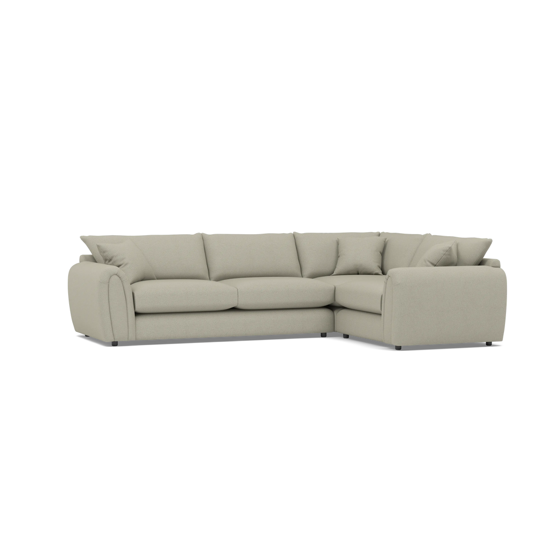Archie 3 Corner 1.5 Fabric Corner Sofa