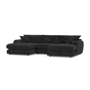 Archie XL Double Chaise Fabric Sofa – image 3 of 6