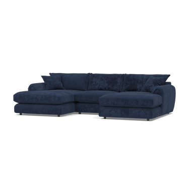 Archie XL Double Chaise Fabric Sofa – image 4 of 6