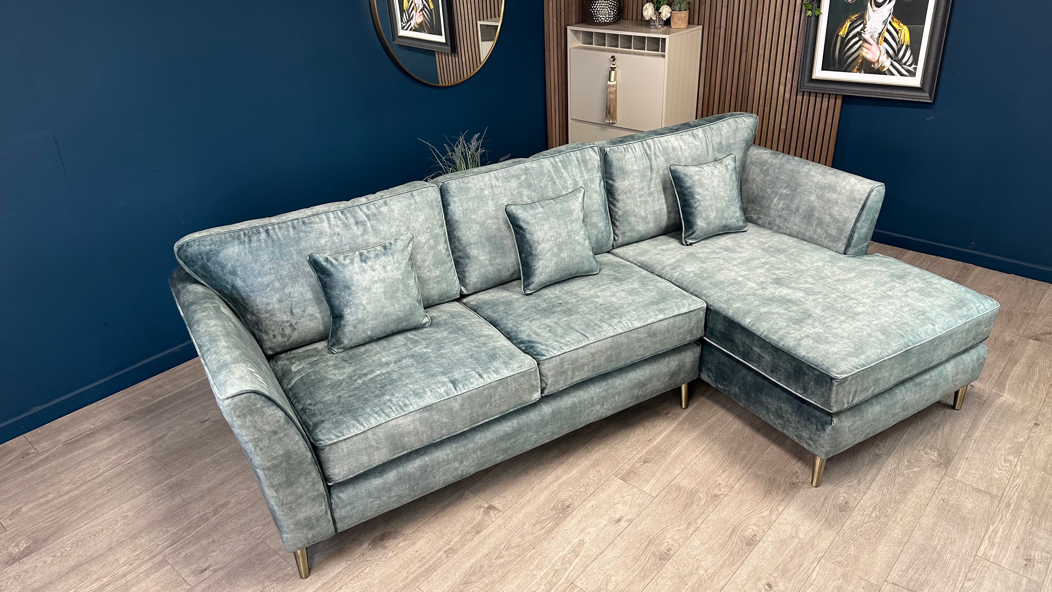 Renee 3 Seater Right Hand Chaise