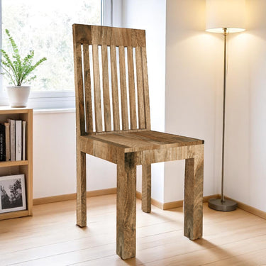 Culbert Wooden Dining Chair - Mango Wood