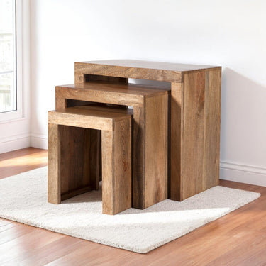 Culbert Nest of Tables - Mango Wood