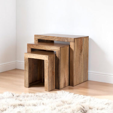 Culbert Nest of Tables - Mango Wood