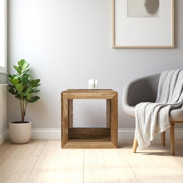 Culbert 1 Hole Shelving Bookcase - Mango Wood