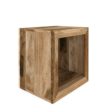 Culbert 1 Hole Shelving Bookcase - Mango Wood