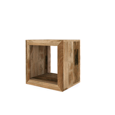 Culbert 1 Hole Shelving Bookcase - Mango Wood