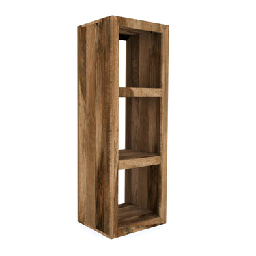 Culbert 3 Hole Shelving Bookcase - Mango Wood