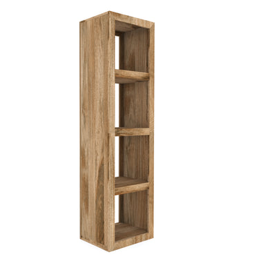 Culbert 4 Hole Shelving Bookcase - Mango Wood
