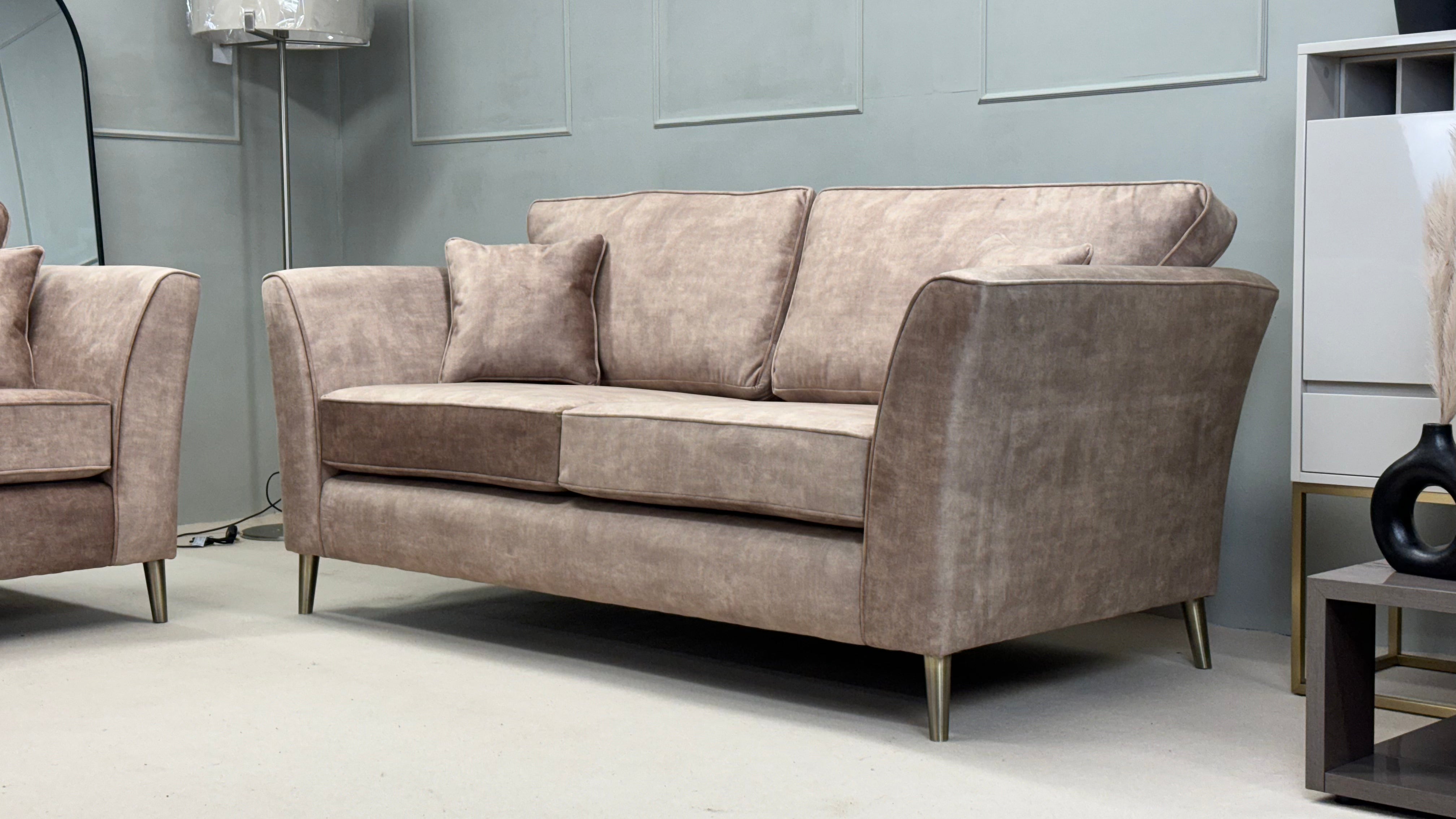 Renee 3 & 2 Seater Sofa - Dove Mink