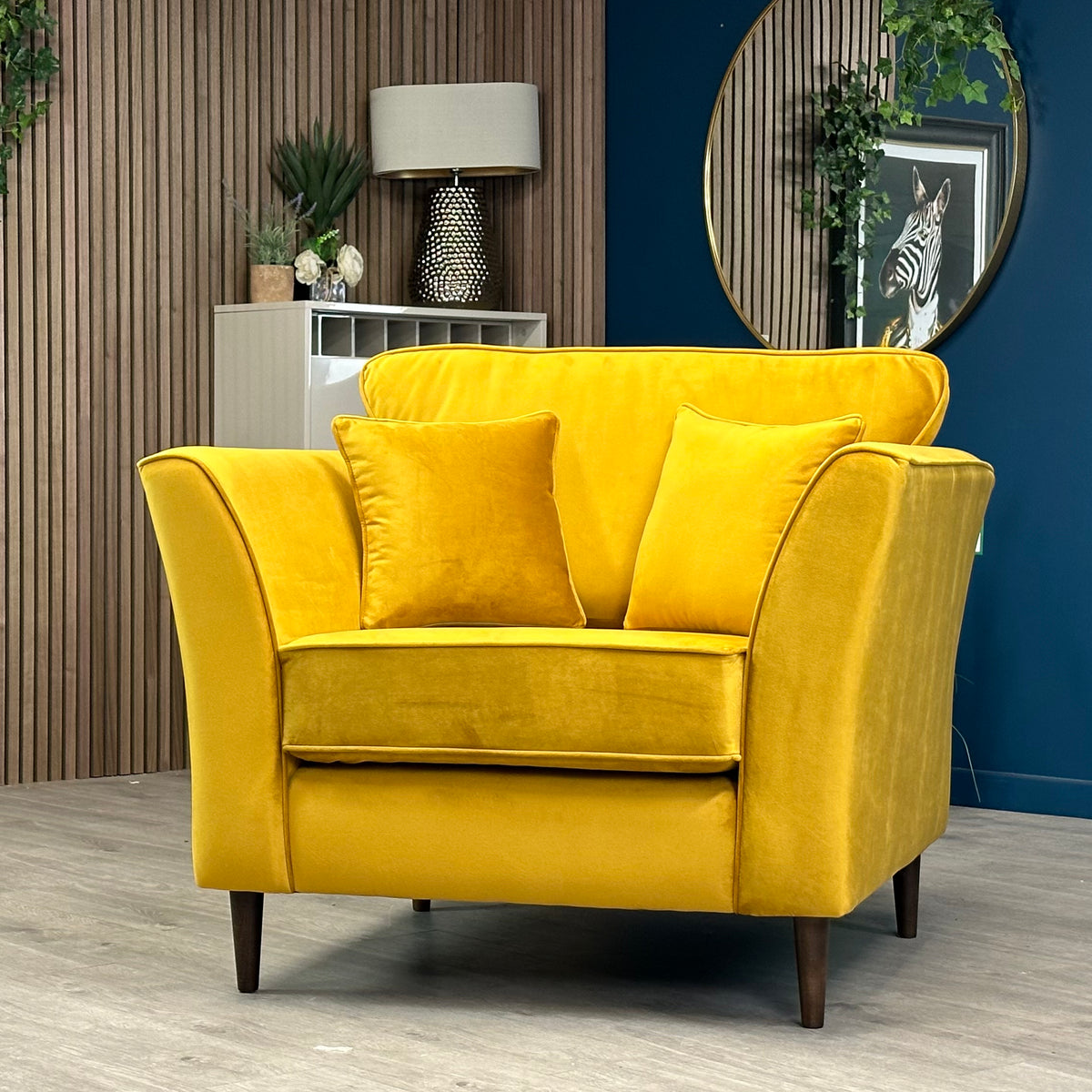 Yellow single couch deals